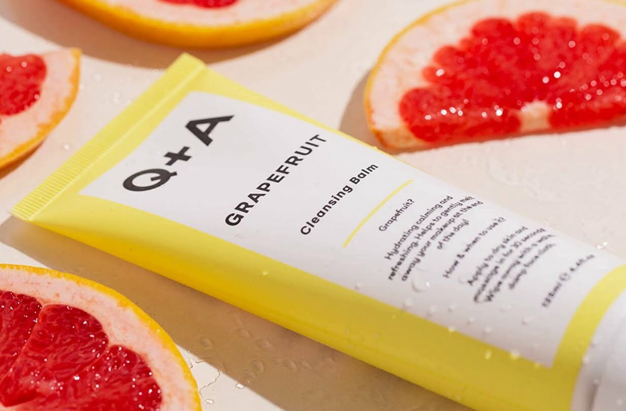 Q+A balzam za čišćenje lica sa aromom grejpfruta