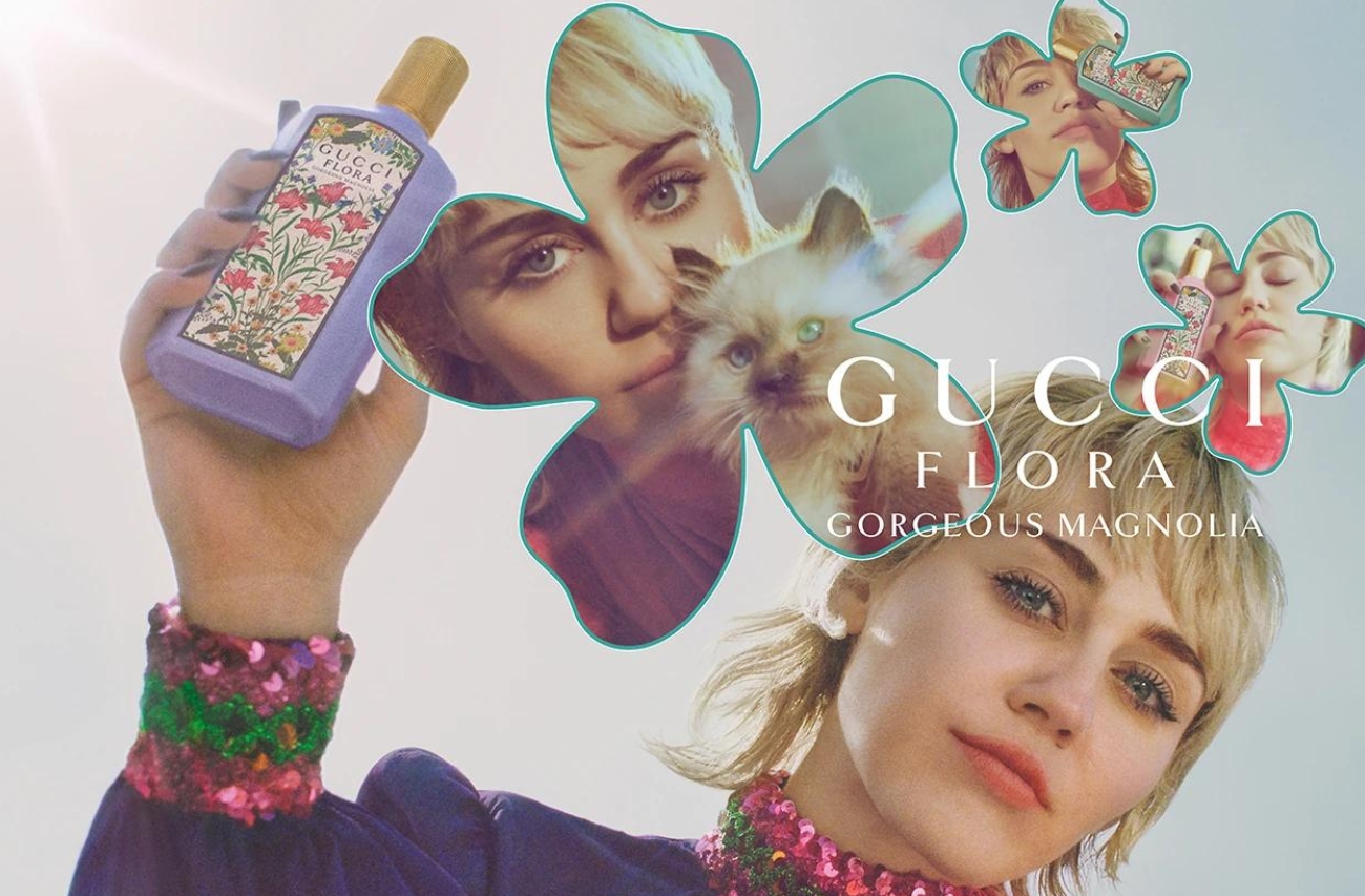 Miley Cyrus zaštitno lice Gucci Flora Gorgeous Magnolia